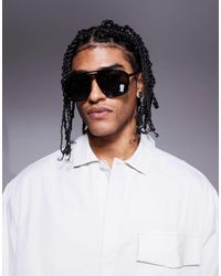 Quay - Quay Studio Sesh Shield Sunglasses - Lyst