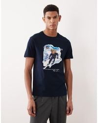 Polo Ralph Lauren - Ski Bear Print Custom Fit T-shirt - Lyst