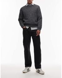Levi's - Vaqueros Negros De Corte Recto Suelto 565 '97 De - Lyst
