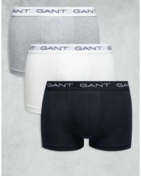 GANT - 3 Pack Of Trunks - Lyst