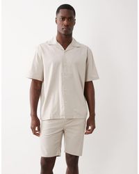 Only & Sons - Linen Look Shorts - Lyst