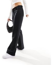 Weekday - Tiana Linen Mix Trousers - Lyst