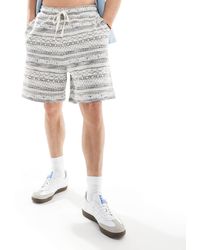 ASOS - Short texturé oversize - Lyst