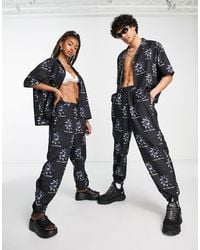 Collusion - Unisex Co-ord Noughties Fit joggers With All Over Print - Lyst