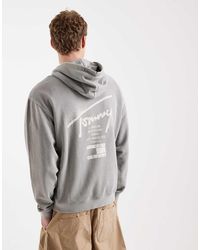 Tommy Hilfiger - Signature Neon Sign Logo Relaxed Fit Hoodie - Lyst