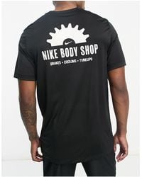 Camiseta deportiva con motivo de la Estatua de la Libertad Nike hombre de color Blanco | Lyst