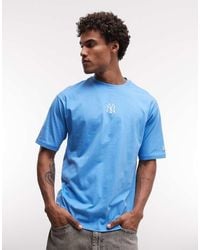 KTZ - Ny Yankees Midi Logo Short Sleeve Oversized T-Shirt - Lyst