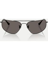Ray-Ban - Rb3780 Rectangle Sunglasses With Lens - Lyst