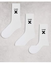 Collusion - Unisex X Logo Sock 3 Pack - Lyst