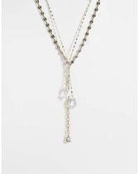 Reclaimed Vintage - Lariat Necklace - Lyst
