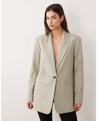 ASOS - Elegante Ruimvallende Blazer - Lyst