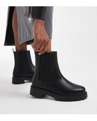 schuh - Abbie Wide Fit Chunky Chelsea Boots - Lyst