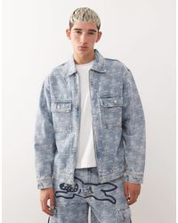ICECREAM - – truckerjacke aus denim - Lyst