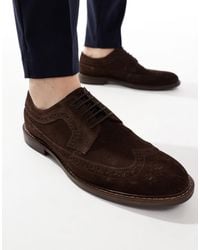 ASOS - Lace Up Brogue Shoes - Lyst