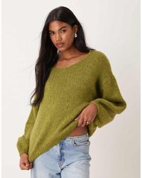 Jdy - Reversible Pullover Knitted Jumper - Lyst
