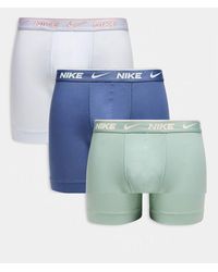 Nike - Essential Cotton 3 Pack Boxer Briefs - Lyst