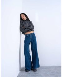 TOPSHOP - Lounge Low Rise Jean - Lyst
