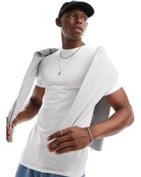 River Island - Studio Muscle T-shirt - Lyst