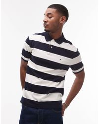 Tommy Hilfiger - Stripe Regular Polo Shirt - Lyst