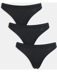 adidas - – 3er-pack nahtlose tangas - Lyst