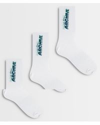 Jack & Jones - 3 Pack Sports Socks With Archive Print - Lyst