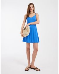 Vero Moda - Easy Tie Shoulder Cami Mini Dress - Lyst