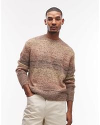 AllSaints - Finch Crew Neck Knit Jumper - Lyst