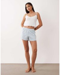 Wednesday's Girl - Wednesdays Girl Cami Top And Short Pyjama Set - Lyst