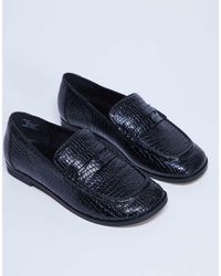 TOPSHOP - Charlie Flat Loafer - Lyst