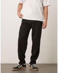 ASOS - Smart Oversized Tapered Fit Trousers - Lyst