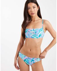Speedo - Printed Adjustable Thinstrap Bikini Set - Lyst