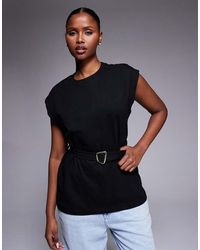 Barbour - Alexis Relaxed Tie Up Buckle Top - Lyst