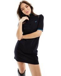 Fred Perry - X amy winehouse – polokleid - Lyst