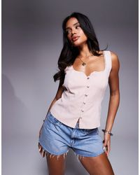 River Island - – camisole-weste - Lyst