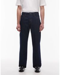 TOPMAN - Rigid baggy Jean - Lyst