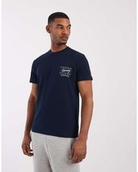 Tommy Hilfiger - Flag Logo Back Print T-shirt - Lyst