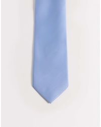 ASOS - Textured Satin Tie - Lyst