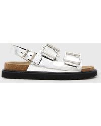 AllSaints - – isla – ledersandalen - Lyst