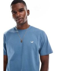 Hollister - Icon Cooling Boxy T-shirt With Contrast Seam Detail - Lyst