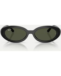 Ray-Ban - Rb2223 Oval Sunglasses With Lens - Lyst