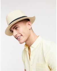 ASOS Cappello fedora da festival - Neutro