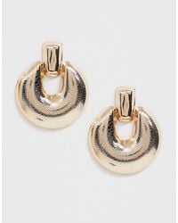 Asos Synthetic Pack Of 4 Earrings With Engraved Sun And Star