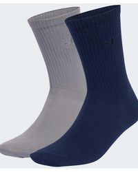 adidas Originals - Everyday Icons Crew Socks 2 Pairs - Lyst