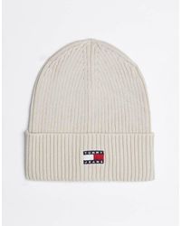 Tommy Hilfiger - Heritage Badge Rib-Knit Beanie - Lyst