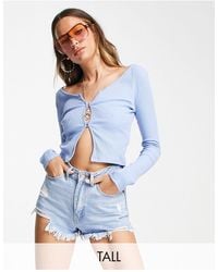 TOPSHOP Long-sleeved tops for Women | Christmas Sale up to 80% off | Lyst