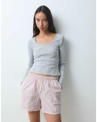 ONLY - Long Sleeve Lounge Top Co-Ord - Lyst
