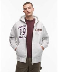 Carhartt - Dual Zip Through Hoodie - Lyst