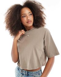 JJXX - Oversize Crop Tee - Lyst