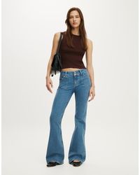 Cotton On - Mid Rise Bootcut Jean - Lyst