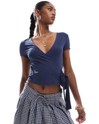 Miss Selfridge - Top A Portafoglio - Lyst